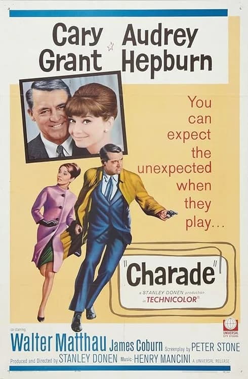 Charade film posteri