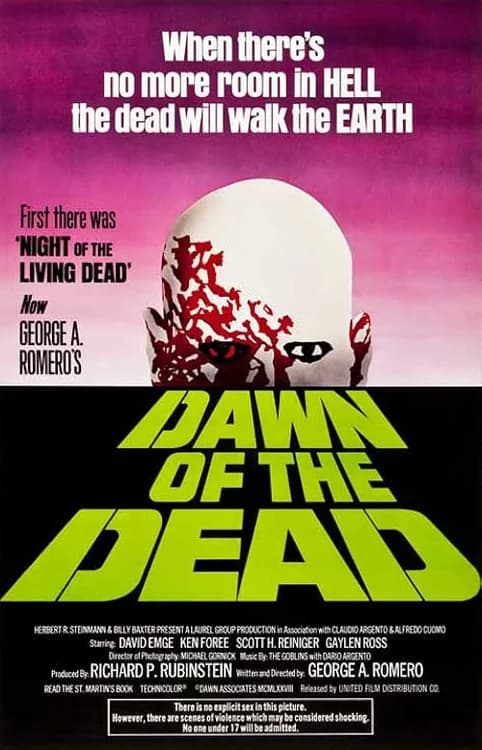 Dawn of the Dead film posteri