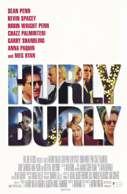 Hurlyburly film posteri