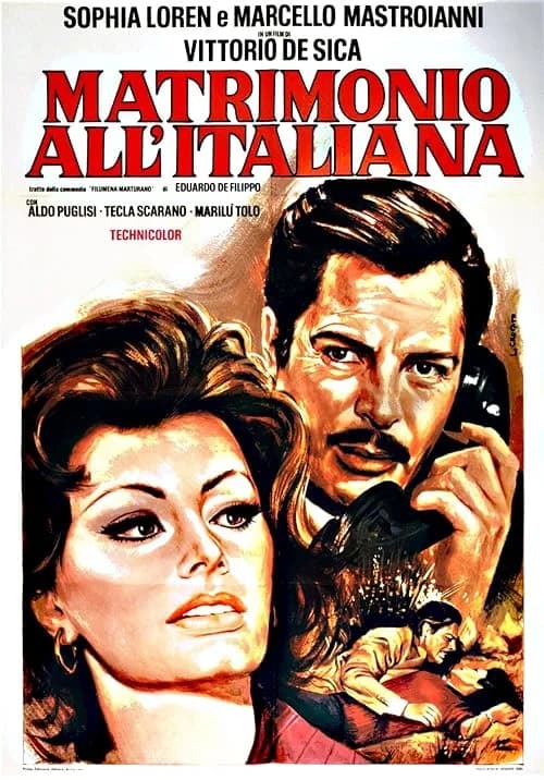 Marriage Italian Style film posteri
