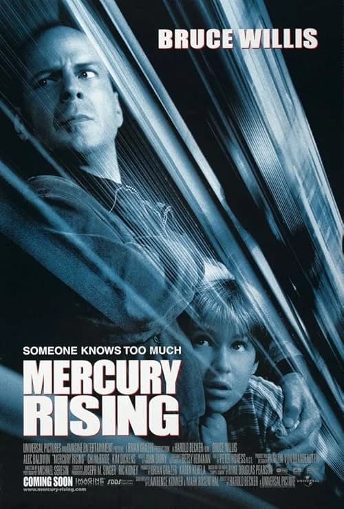 Mercury Rising film posteri