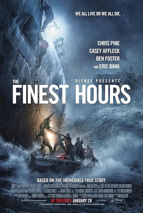 The Finest Hours film posteri
